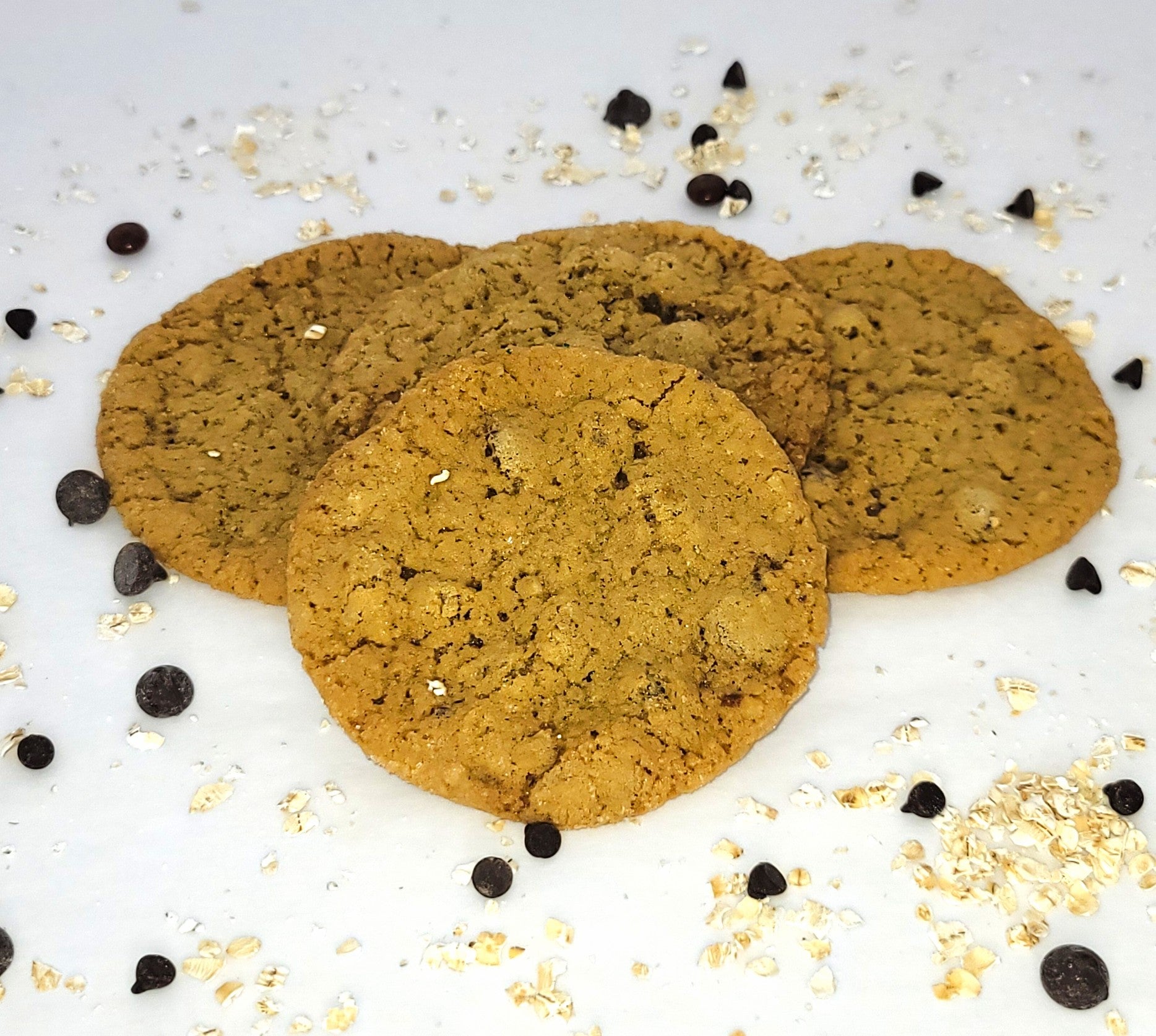 Oatmeal Chocolate Chip cookies - 1 dozen